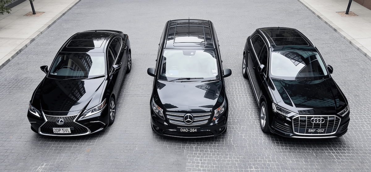 Sublime Chauffeur fleet — Lexus, Mercedes-Benz and Audi available in Eltham, Victoria